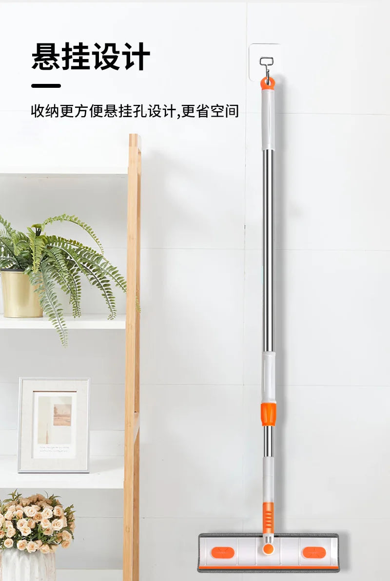 Window Clean Squeegee Mop Soft Microfiber Wiper Telescopic Glass Brush Multi-function Scraper Cleaning Dust Household Clean