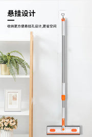 Window Clean Squeegee Mop Soft Microfiber Wiper Telescopic Glass Brush Multi-function Scraper Cleaning Dust Household Clean
