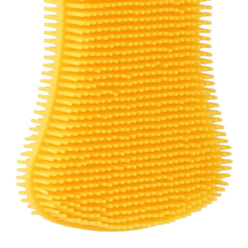 Kitchen Silicone Sponge Dish Washing Scrubber Household Dishes Cleaning Sponge Kitchen Gadgets Brush Accessories
