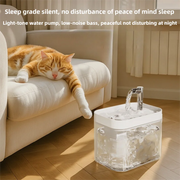 Cat Water Bowl Automatic Pet Fountain Cat Water Fountain Pet Water Dispenser Automatic Drinking Dispenser for Small Medium Pets