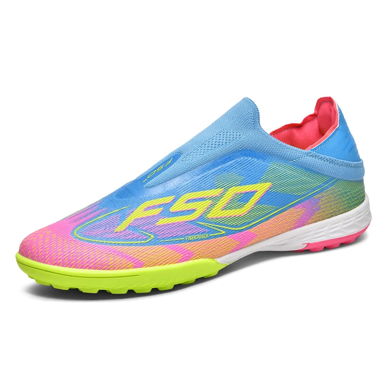 Men Women Soccer Shoes Society Professional Ultralight Cleats Indoor Football Shoes Training Outdoor Football Boots Resistant