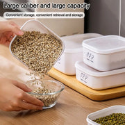 Large Capacity Food Storage Box Useful Plastic Moisture-proof Vegetables Food Container Fresh-keeping Fridge Organizer