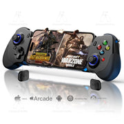 Mobile Phone Controller Mobile Gaming Wireless Gamepad Android/iOS Dual Vibration Motors Hall Effect Joystick Joypad Accessories