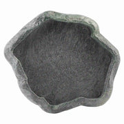 Reptile Feeder ABS Resin Imitation Rock Design Food and Water Dish Feeder Bowl for Tortoise Lizard