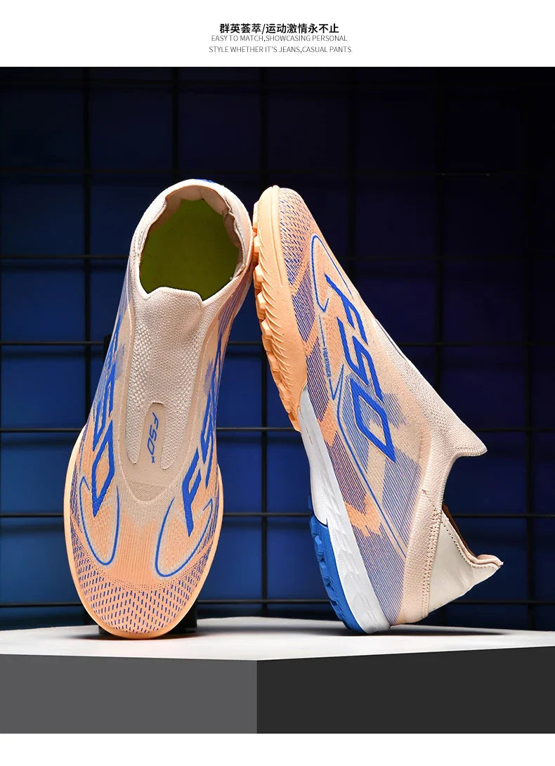 Men Women Soccer Shoes Society Professional Ultralight Cleats Indoor Football Shoes Training Outdoor Football Boots Resistant