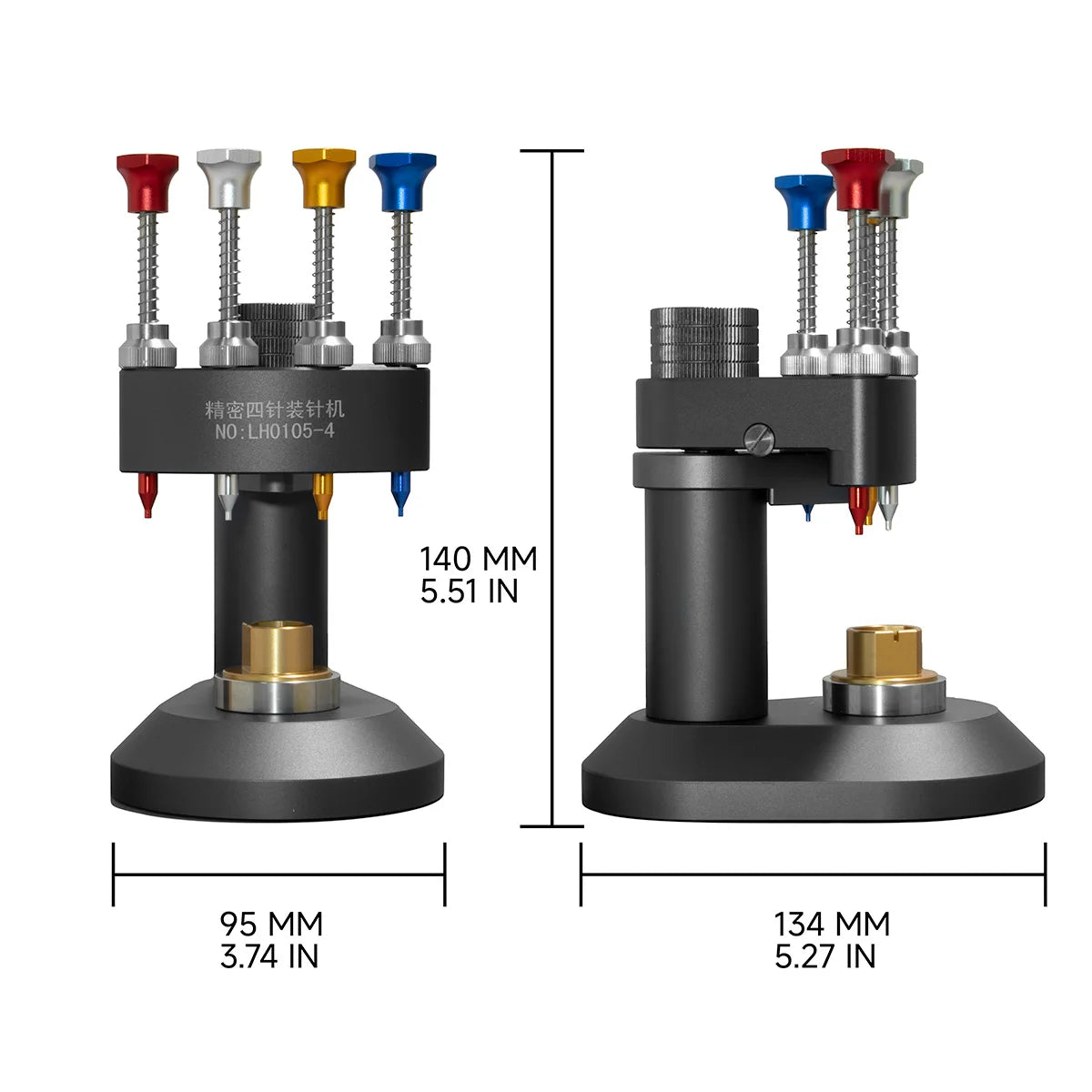 4 Pin Automatic Watch Hand Installing Fitting Tools Watch Needle Installation Tool for Watch Repairing tool