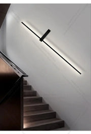 Modern Simple Living Room TV Background Wall Fitting Bedside Lighting In Bedroom Designer Staircase Light Long Indoor Wall Lamp