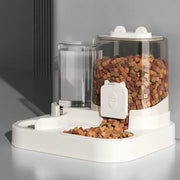 Cat feeder, dog cat basin with water dispenser bowl, dog food automatic circulation, cat food utensils, pet products universal