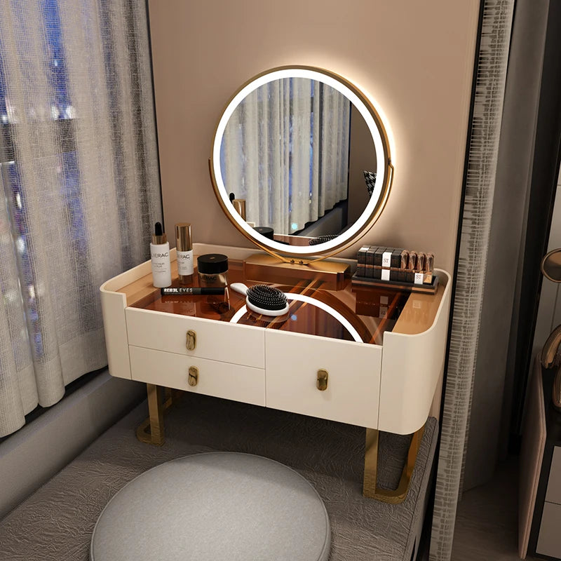 Jewellery Ornaments Dressing Table Design Makeup Storage Shelf Dressing Table Organiser Style Coiffeuse De Chambre Furnitures
