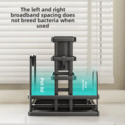 Kitchen Knife Holder Wall Mounted Multifunctional Storage Rack Countertop Cutting Board Rack Cage Tool Storage Rack