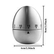 Kitchen Timers for Cooking, Chef Cooking Timer Clock with Loud Alarm,100% Mechanical Desk Timer - No Batteries Required