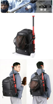 Basketball Backpack Large Sports Equipment Bag with Ball Holder & Shoe Compartment Sport Bags for Soccer, Volleyball,Gym, School
