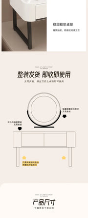 Organiser Ornaments Dressing Table Luxury Makeup Style Shelf Dressing Table Design Storage Tocador De Maquillaje Home Furniture
