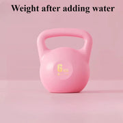 2-8KG Soft Water-filled Kettlebells Home Fitness Weight-bearing Kettlebell Sport Yoga Hip Deep Squat Weight Loss Exercise Equip