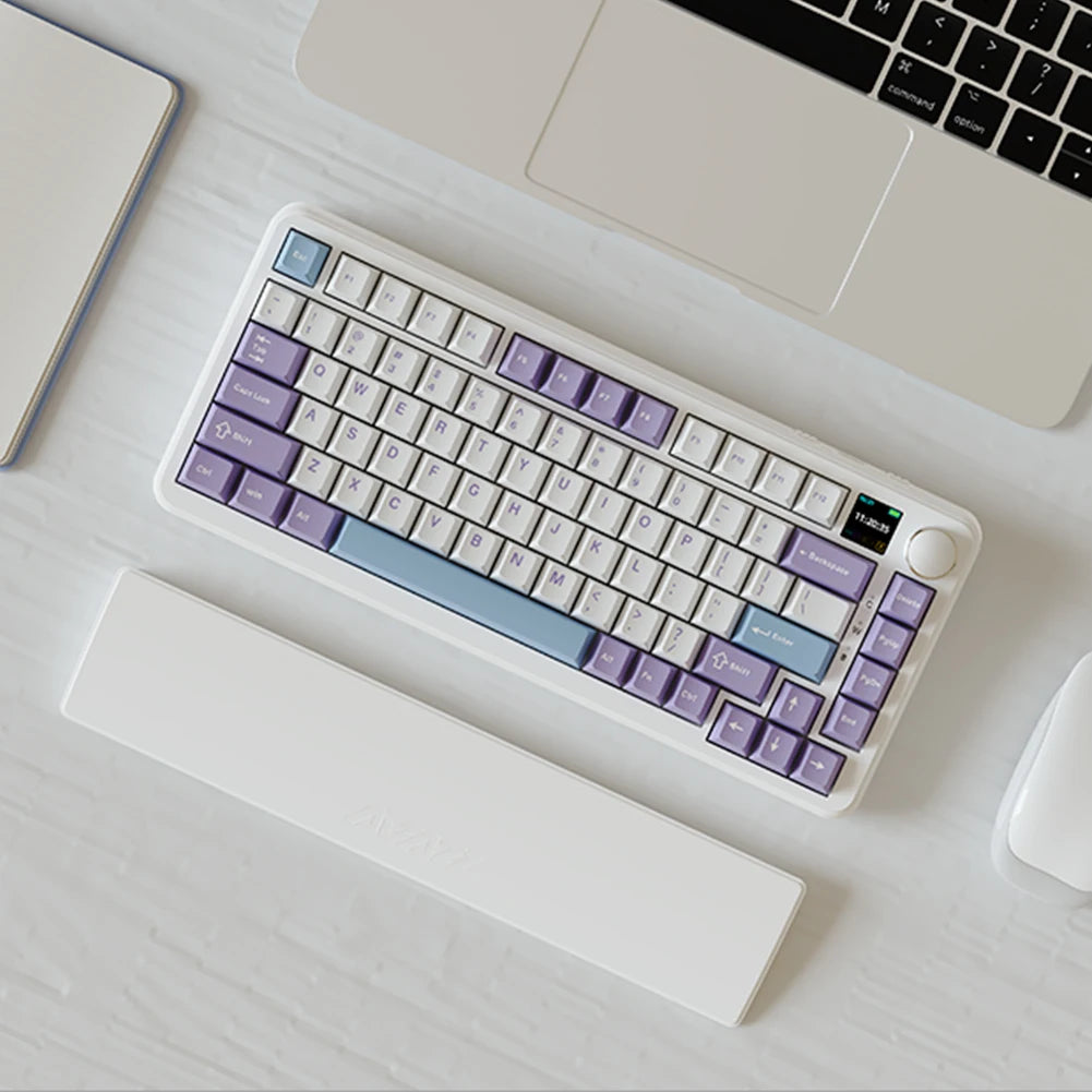 Gaming Keyboard Wrist Rest Pad Ergonometric Memory Foam Anti-Slip Rubber Stable Base Palm Rest 81 Keys Keyboard Hand Support
