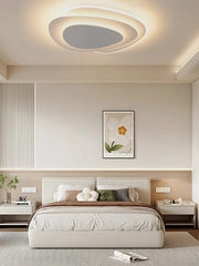 2025 New Arrival: Minimalist Oval Smart Ceiling Light | Artistic Lighting for Living Room & Master Bedroom