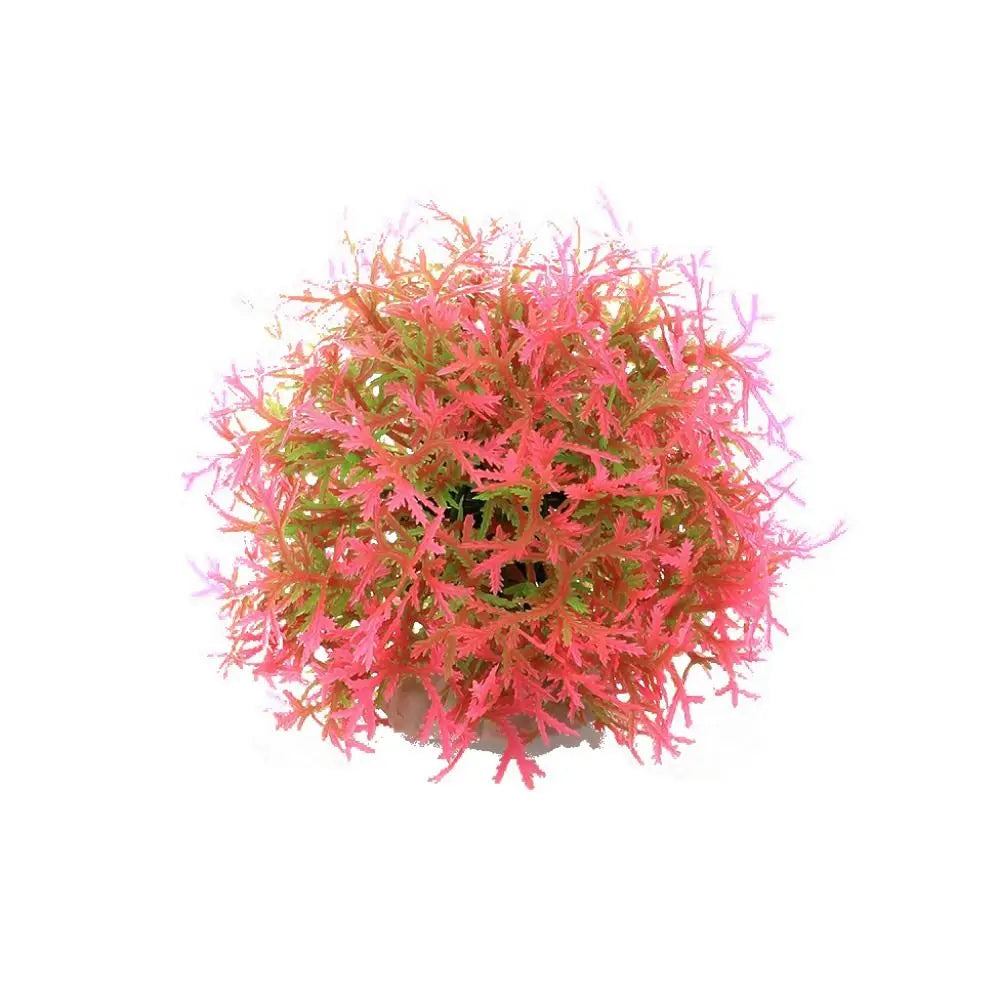 Fish Tank Accessories Simulation Aquatic Plants Ball Plastic Realistic Water Grass Ball 9cm Artificial Water Plants Aquarium