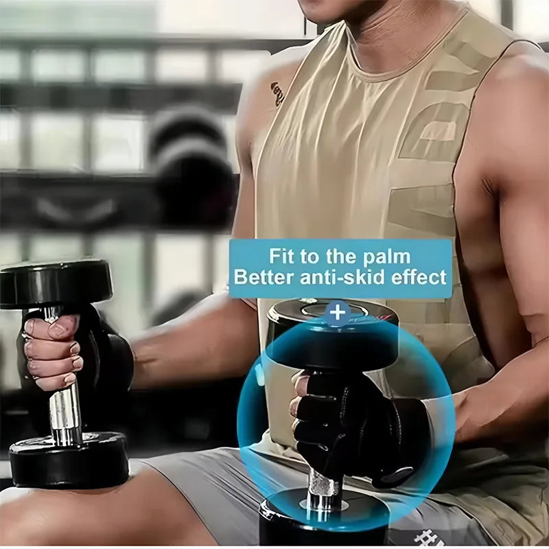 Gym Gloves Fitness Weight Lifting Gloves Body Building Training Sports Exercise Cycling Sport Workout Glove for Men Women
