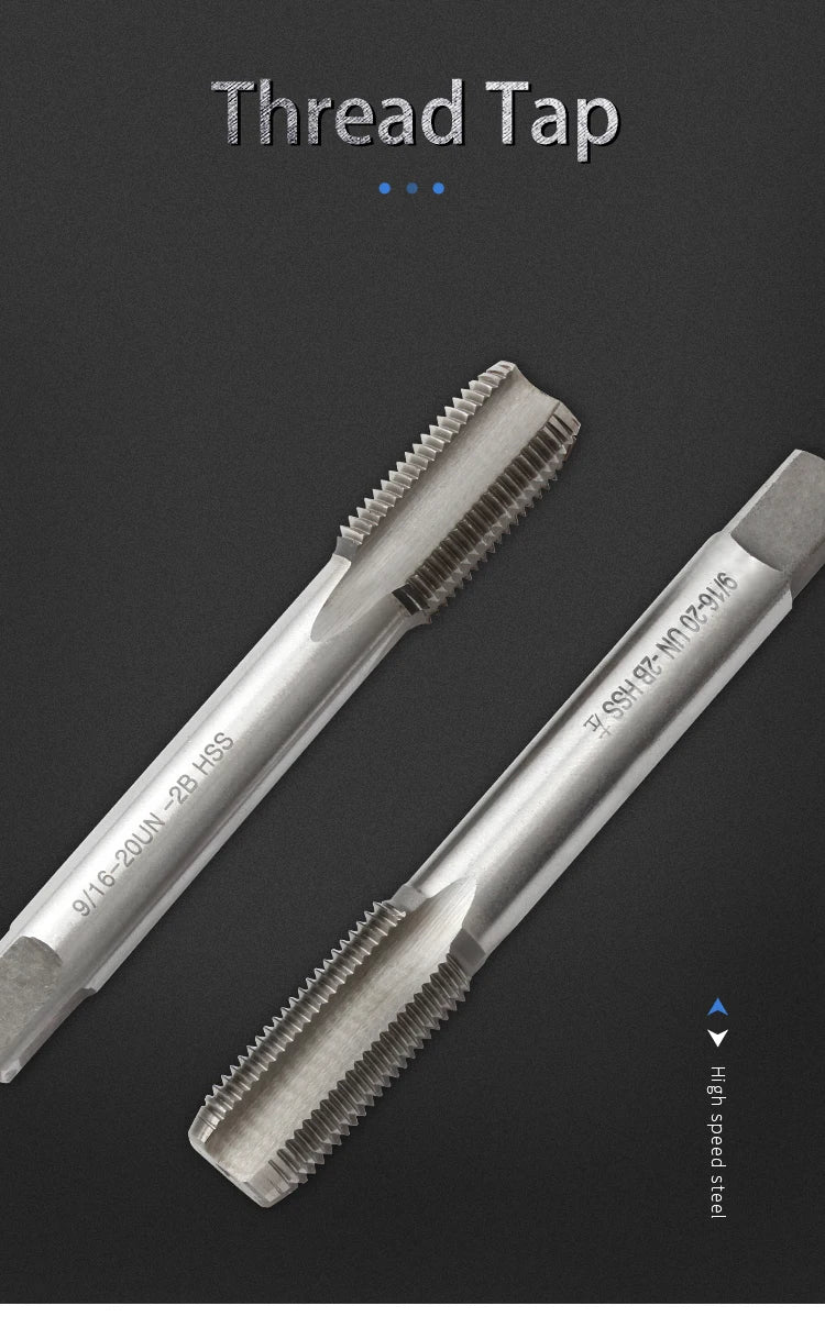 Bike Crank Pedal Thread Tap High Speed Steel Left Right Hand Thread Repair Drill Bits MTB Road Crankset Wire Tap Tools