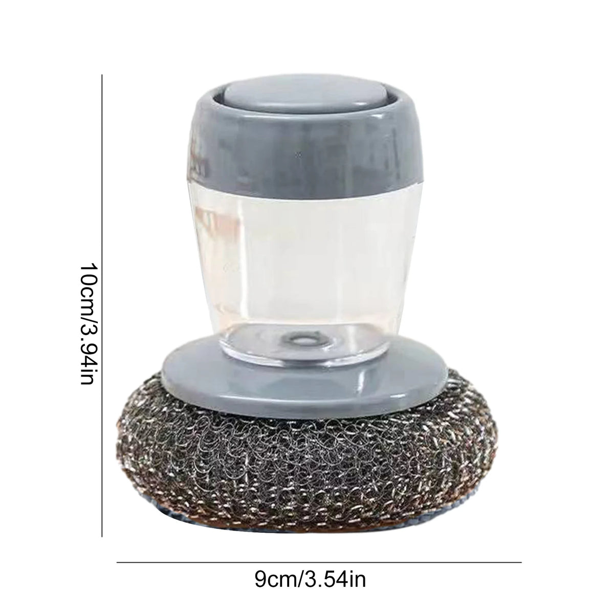 Kitchen Soap Dispensing Dishwashing tool Cleaning Brushes Easy Use Scrubber Wash Clean Tool Soap Dispenser Brush Gadgets