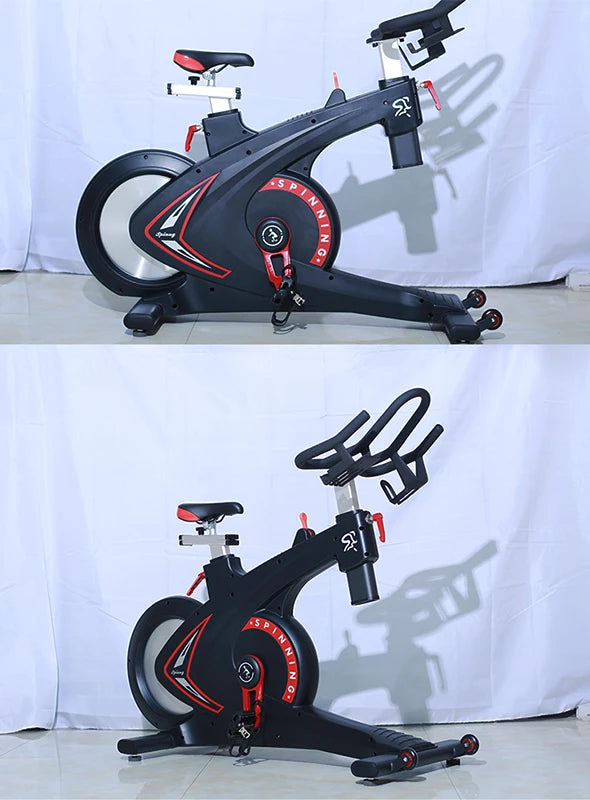 Top Sports Gym Indoor Professional Magnetic Body Fit Exercise Spinning Bike Stable Pedestal Fitness Bicycle Bike For Gym Club