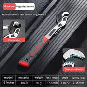 CR-V Multi-function Universal Adjustable Fast Wrench Hand Tool for Plumbing
