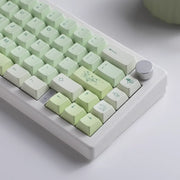 127 Keys Ginkgo Mechanical Keyboard Keycap PBT Thermal Sublimation Cherry Profile DIY Custom Gaming Gamer Keyboard Accessories