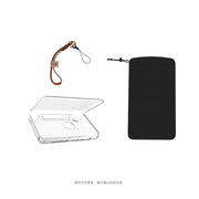 Unique Gaming Accessories Dual Screen Flip Up Handheld Device Protective Case Storage Bag Lanyard Soft Bag for AYN THOR Custom