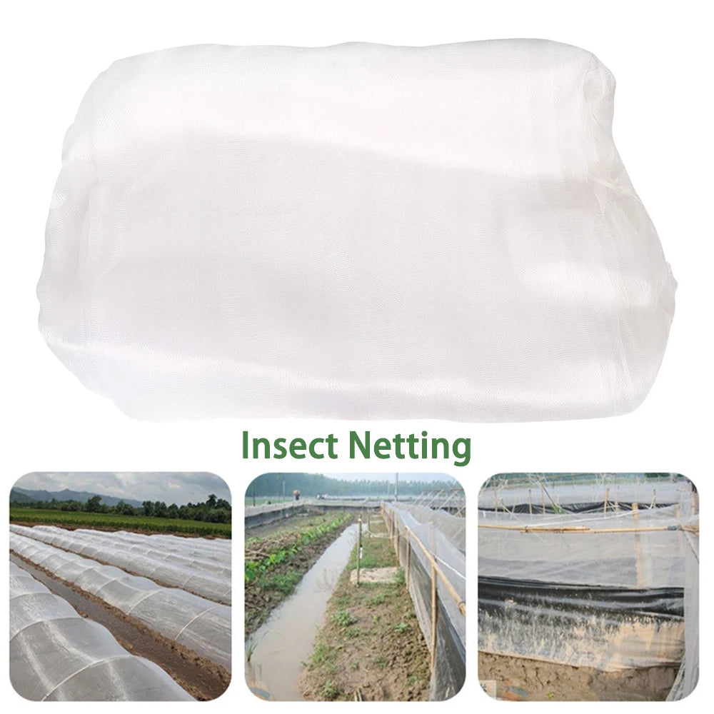 Garden Insect Protection Net Garden Vegetable Heavy Duty Woven Mesh Pests Control Anti-Bird Supplies Protecting Plants Fruits