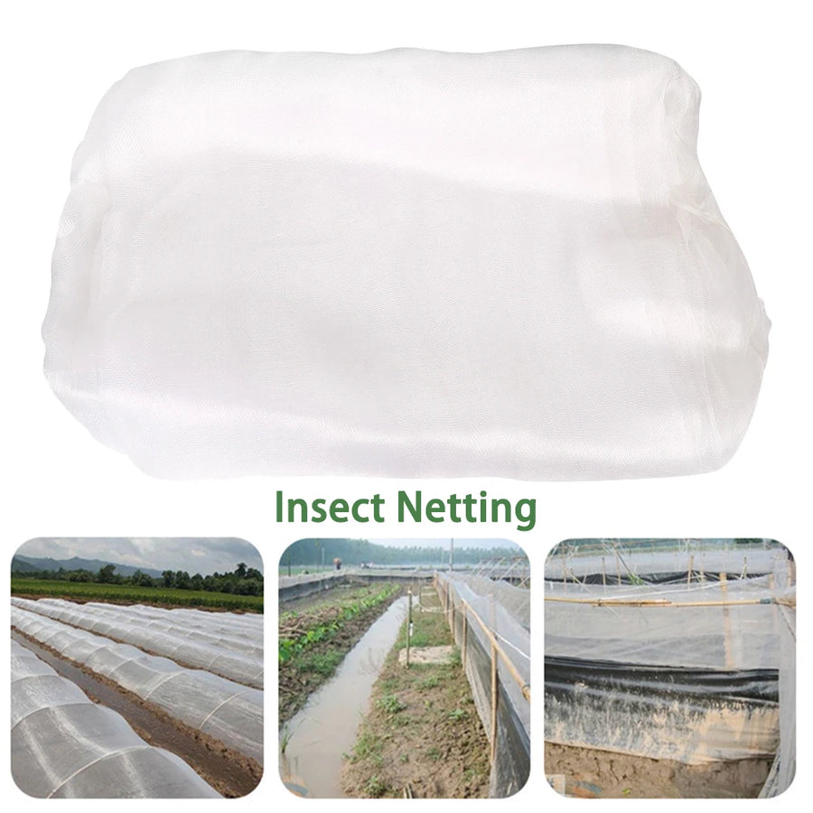 Garden Insect Protection Net Garden Vegetable Heavy Duty Woven Mesh Pests Control Anti-Bird Supplies Protecting Plants Fruits