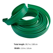 2M Lawn Edging Strip Green Garden Border Fence Outdoor Grass Protection Barrier Landscape Tree Isolation Path Gardening Edge Kit