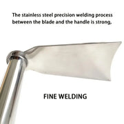 Digging Tools Manual Gardening Hoe Stainless Steel Multi-Purpose Weeding Hoe Anti-Rust Agriculture Tools Garden Yard Farm