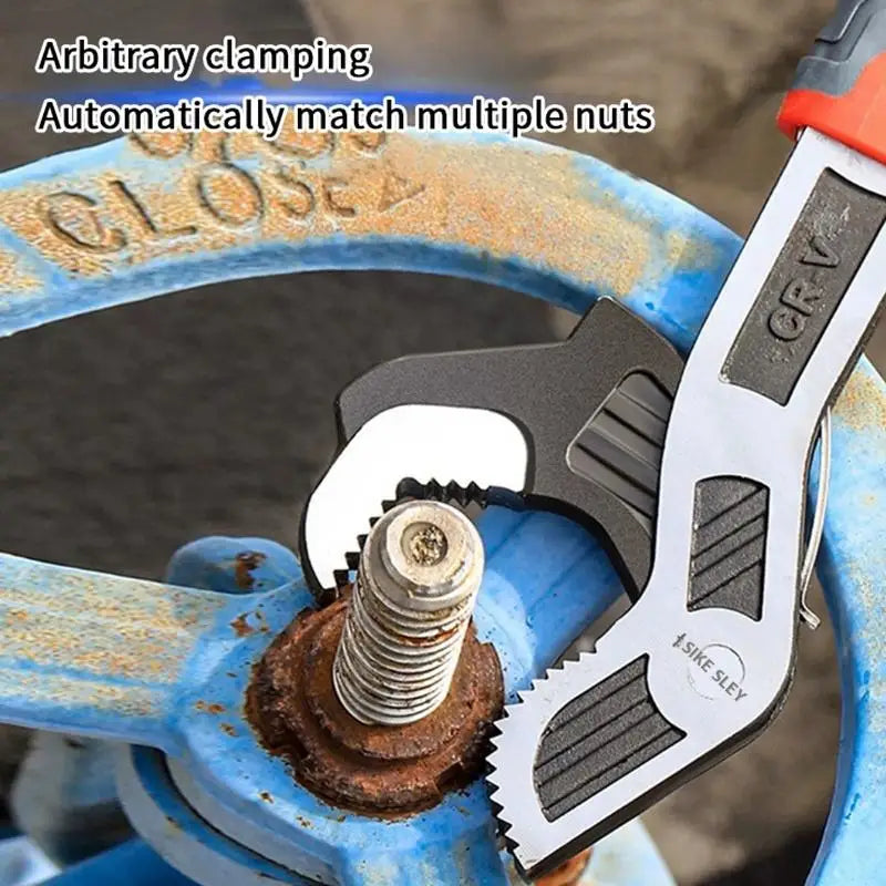 CR-V Multi-function Universal Adjustable Fast Wrench Hand Tool for Plumbing