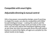Xiaomi Smart Switch Wall Switch Double Key Dual Control Live Neutral Line Work For Smart Light Remote Control Switch Mi Home New