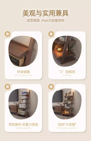 Modern Premium Living Room Cabinets Simple Rustic Bedroom Display Bookshelf Unique Trendy Armários Abertos Furniture For Home