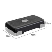 Fitness Pedal Stepper Cardio Pedal Exerciser Non-slip Stable 200KG Load-bearing Home Gym Exercise Portable Fitness Equipment