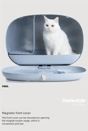 Mochi cat litter box fully enclosed pet supplies cat toilet drawer large cat litter box cat supplies
