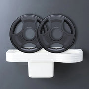 Home Accessory Set Storage Shelf, Holder for Storing Hair Dryer, Curling Iron, Bathroom Organizer