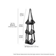 Storage Solution for Sports Equipment, Wall Mounted Mesh Hanging Bag for Basketball Soccer.