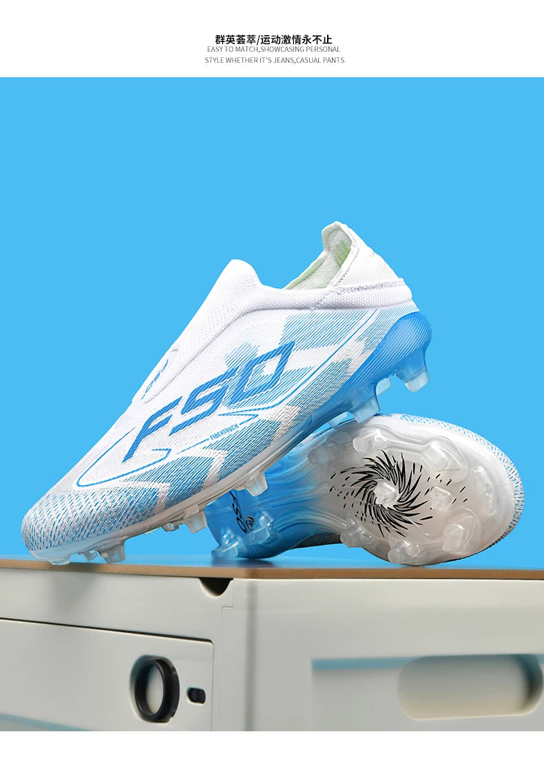 Men Women Soccer Shoes Society Professional Ultralight Cleats Indoor Football Shoes Training Outdoor Football Boots Resistant