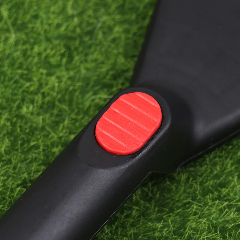 【E】1Pc Garden Grass Leaf Rake Plastic Rake Gardening Rake Lawn Hand Tool With Handle Tool For Garden Maintenance Plant Care