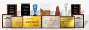 Kitchen Microwave Storage Rack Household Oven Integrated Dust-proof Bowl And Dish Drain Knife Holder Storage Rack