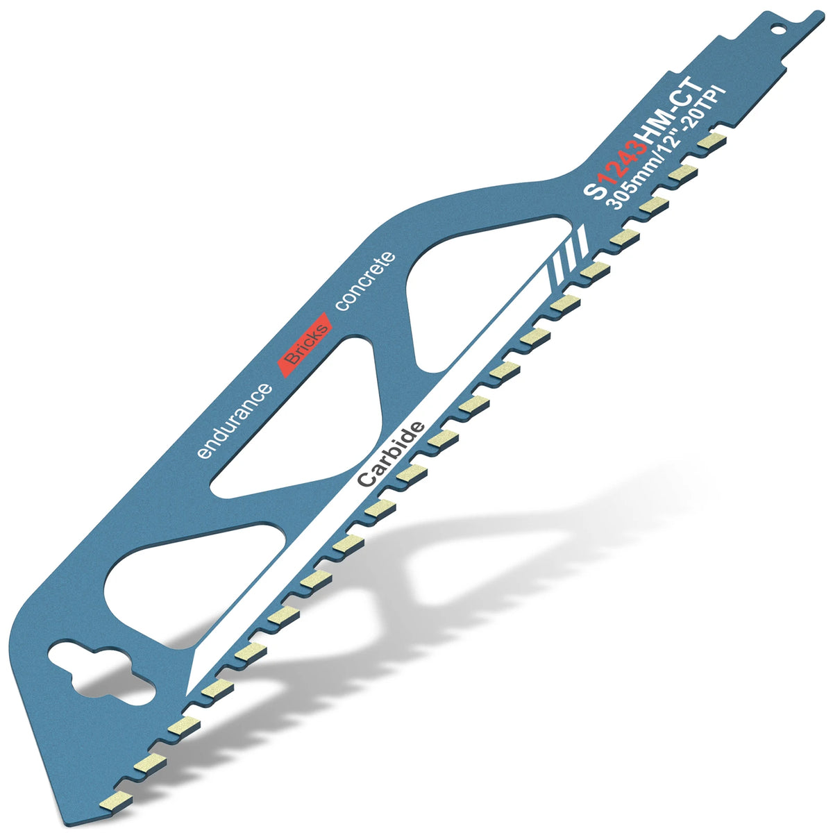 Demolition Masonry Reciprocating Saw Blade Hard Alloy Blade for Cutting Brick, Wood, Metal, PVC Tube, Porous Concrete, Hand Tool