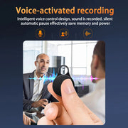 Mini Sound Recorder 8/16/32G One Click Recording Device Professional Small Voice Audio Recorders For Lecture Interview Meeting