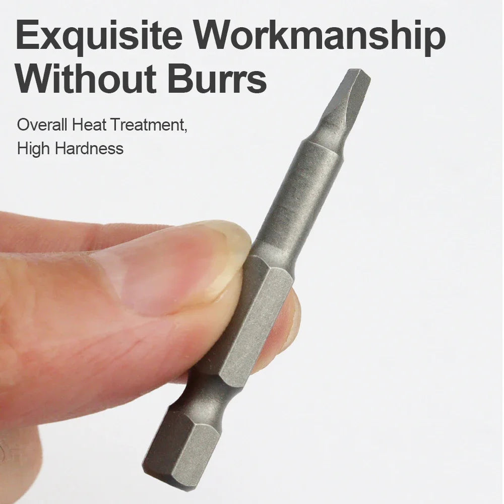 Screwdriver Bit Tool Kit Special-shaped Screwdriver Set 50mm U-shaped Y-Type Triangle Inner Cross Three Points