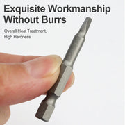 Screwdriver Bit Tool Kit Special-shaped Screwdriver Set 50mm U-shaped Y-Type Triangle Inner Cross Three Points