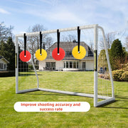Soccer Goal Target Colorful Shooting Practice Soccer Training Equipment for Soccer Lacrosse Baseball Football Training Improve