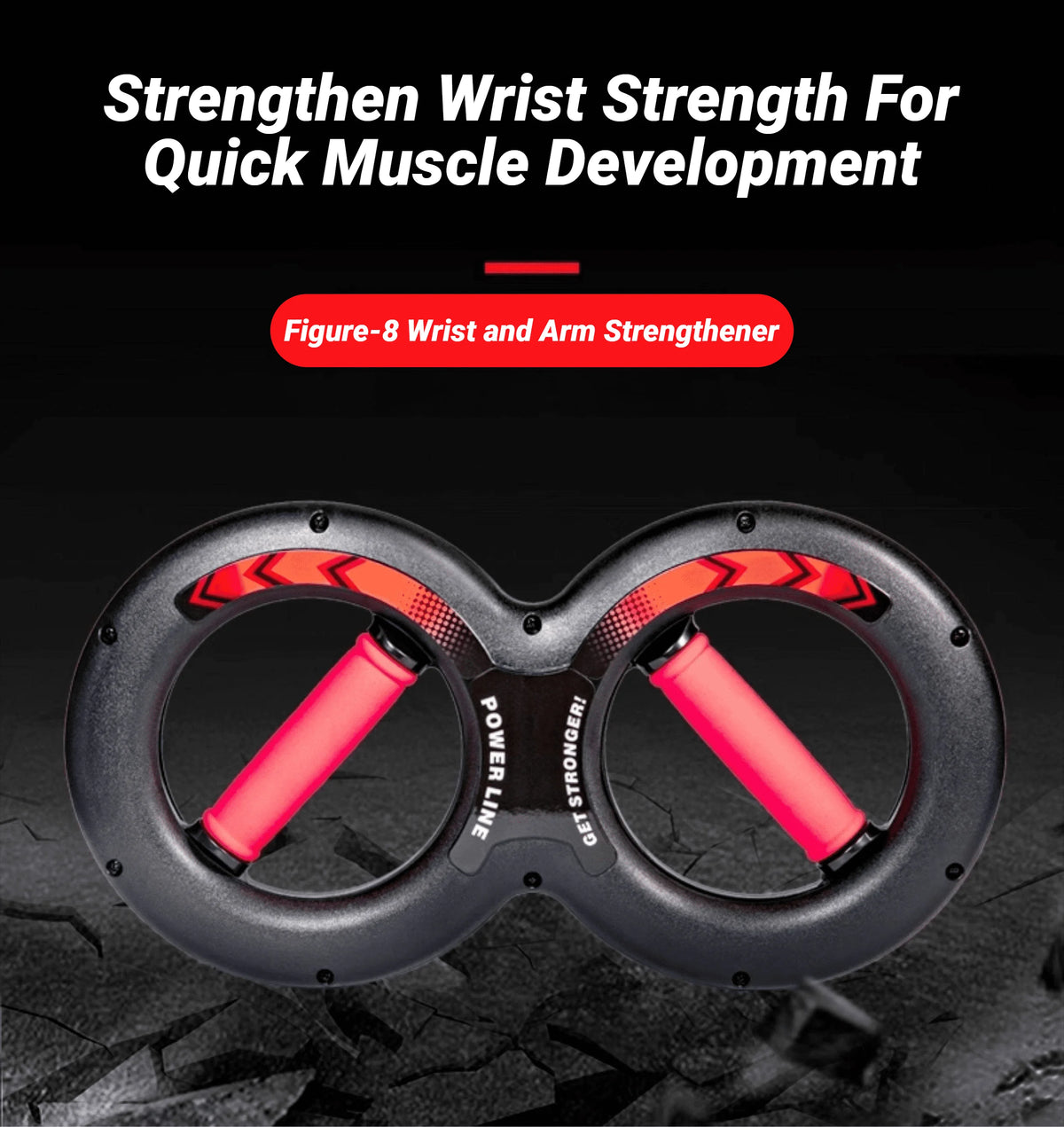 Hand Strength Grip Trainer Multifunction Forearm Force Fitness Springs Power Wrist Arm Exerciser Of 8 Shape Strengthener Equipme