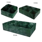 4/6/8 Grids Grow Bag Plant Garden Planter Vegetable Flower Nursery Pot Flowerpot Round Cultivation Growth Container Outdoor ﻿