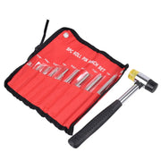 9pcs Roll Pin Punch Set Tools Kit Tool Chisel for Grip Gunsmith Jewelry and Watch Gun Repair Handyman Handwear Remover Tools